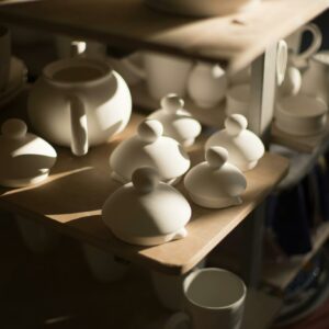 Photo Of White Ceramic Tea Pot